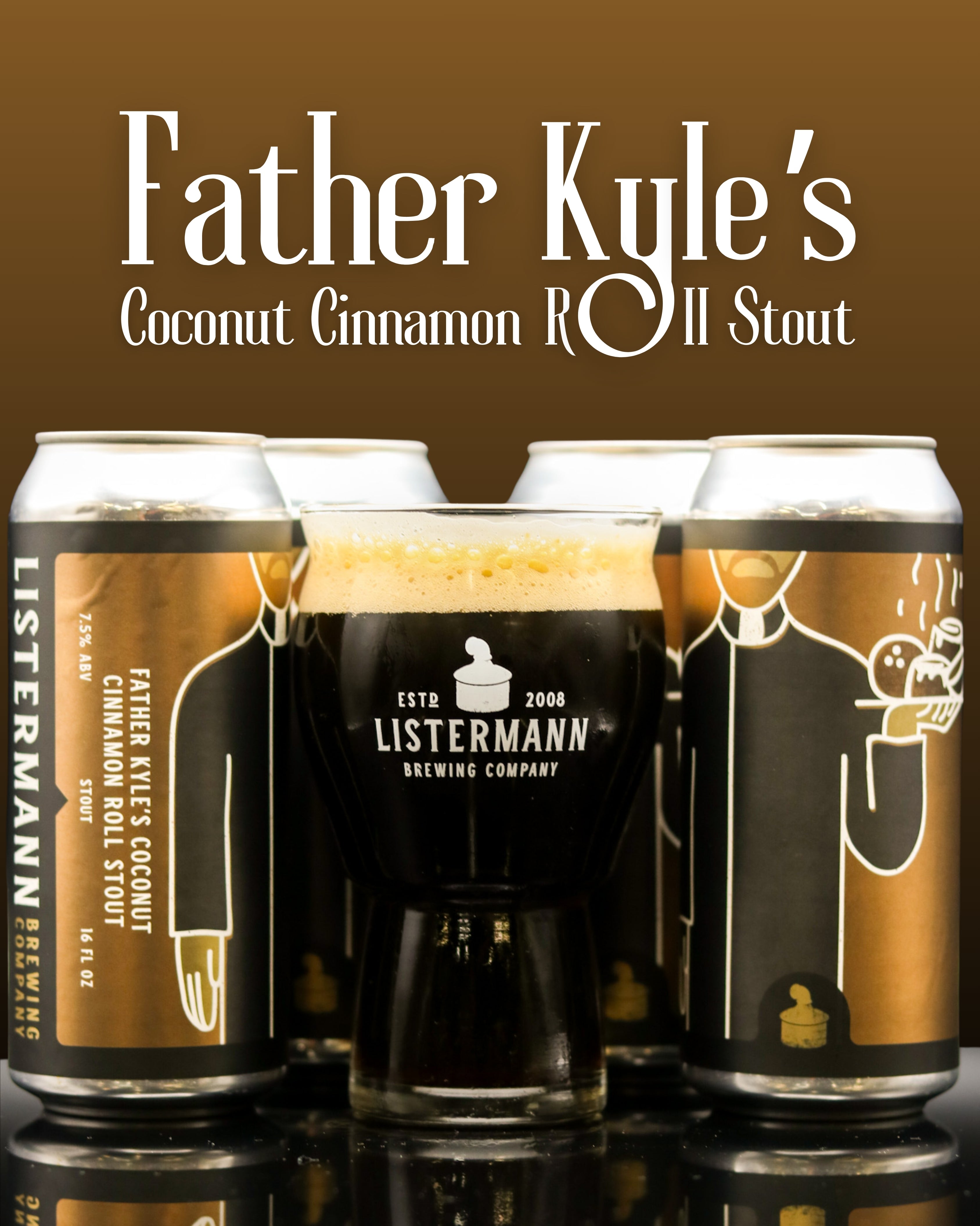 Father Kyle's Coconut Cinnamon Roll Stout